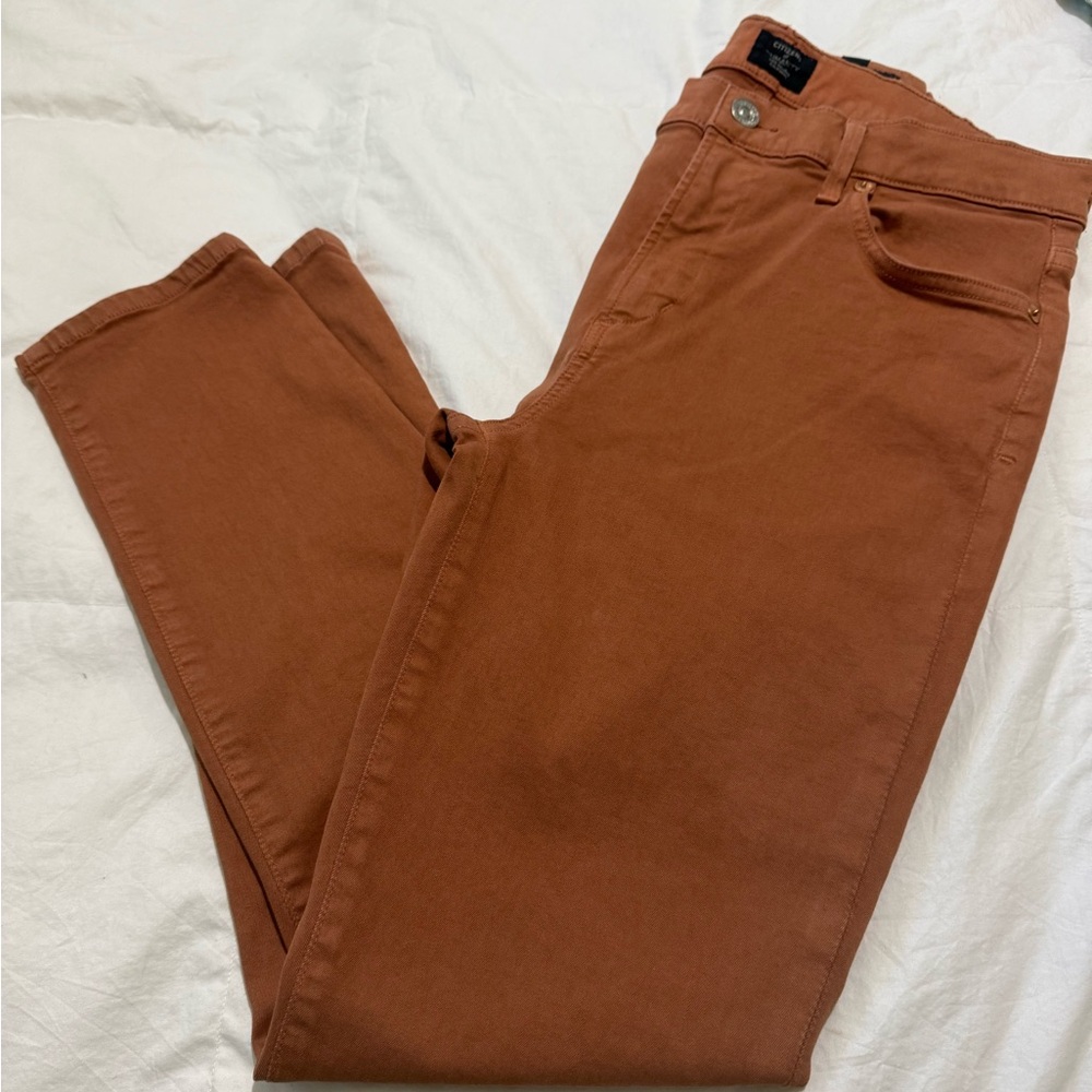Citizens Of Humanity copper colored Jeans sz 29 high rise skinny great condition